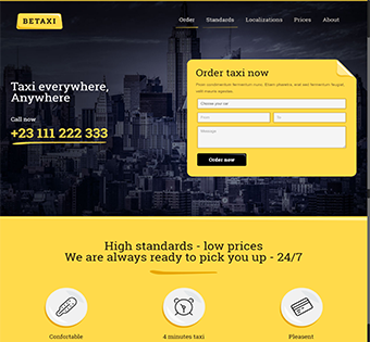 Taxi Wordpress